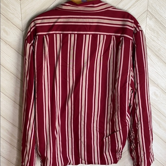 NWT Hope striped red fifty shirt jacket 52 44 - Picture 5 of 6
